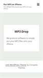 Mobile Screenshot of mp3drop.com